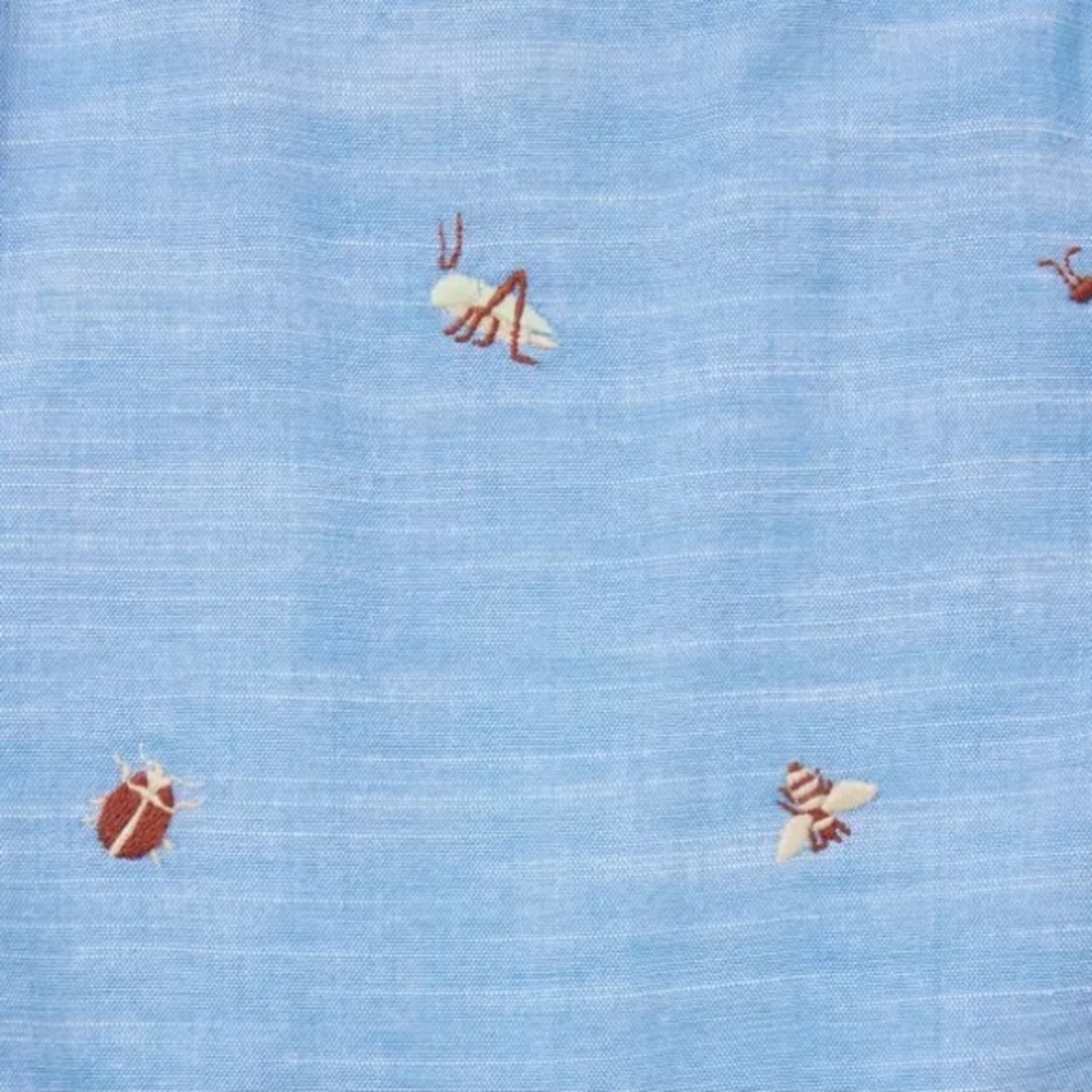 Janie and Jack Baby Button Bug Friends Cotton Coveralls - Picture 3 of 15